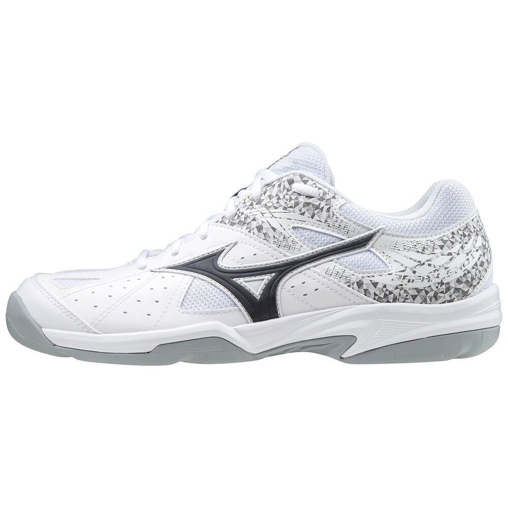 Womens Mizuno Break Shot 2 Cs Tennis Shoes White/Black/White Philippines (HNQPXY574)